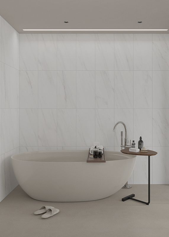 Pemasangan Pantas, Kelas A Fire Rating Minecore Easytile Calcium Silicate Wall Panel