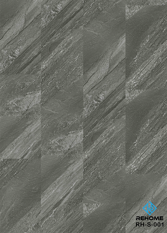 Stone Collection Anti-slip SPC Click Floor untuk Bilik Mandi
