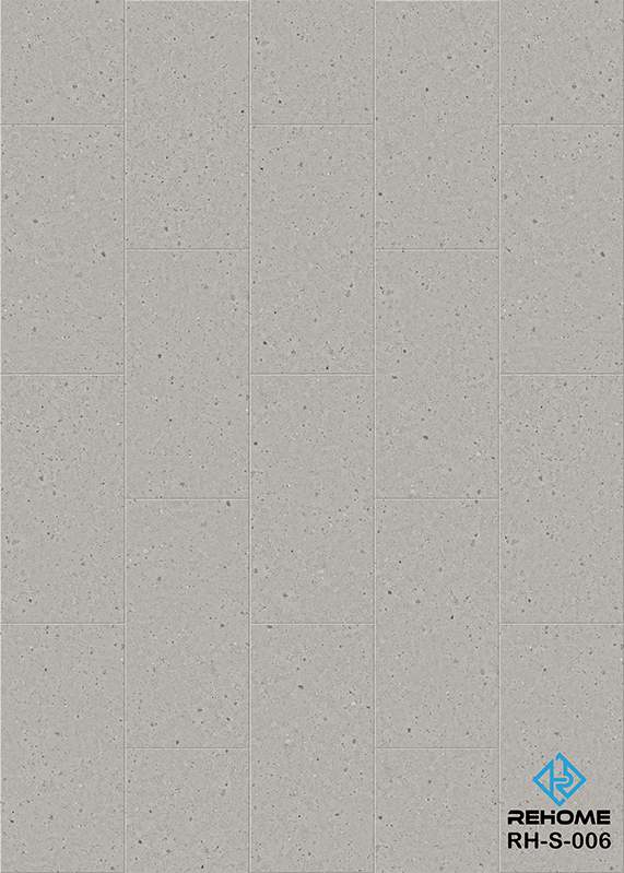Stone Collection Anti-slip SPC Click Floor untuk Bilik Mandi