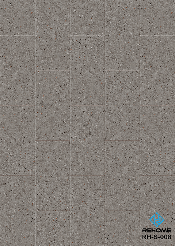 Stone Collection Anti-slip SPC Click Floor untuk Bilik Mandi