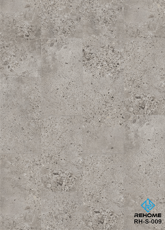 Stone Collection Anti-slip SPC Click Floor untuk Bilik Mandi